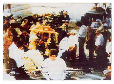 Float for Rocko 2025 Cast acrylic sheet 52 x 24 x 4.5 in