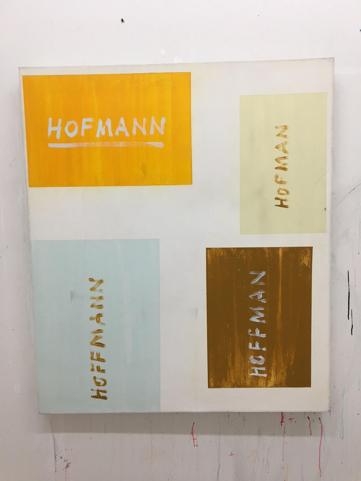 Spellcheck, 1989 A/c 42 x 36”