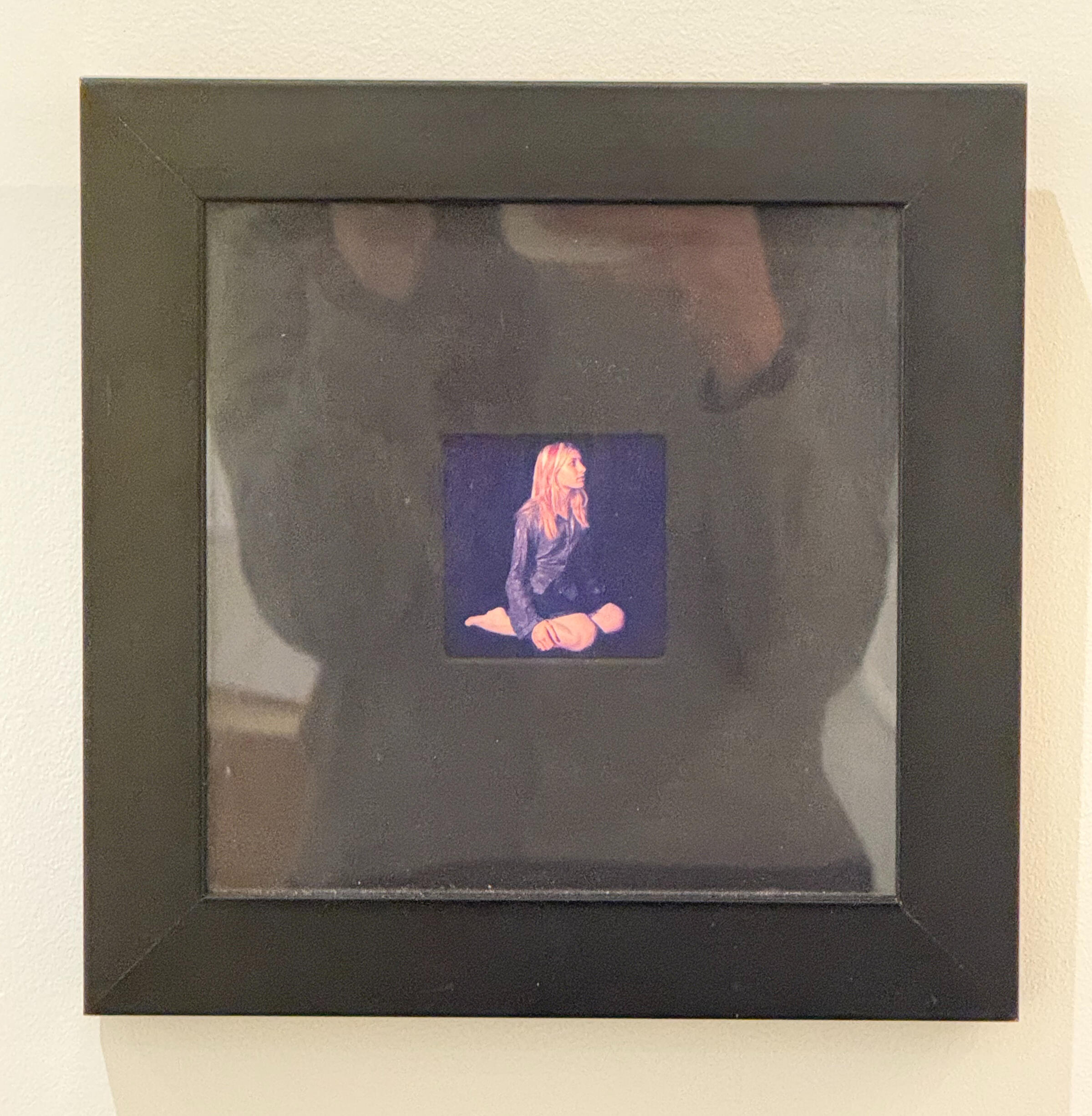 New Plan, 7/2/24, acrylic on white cedar shims, 26 x 24”