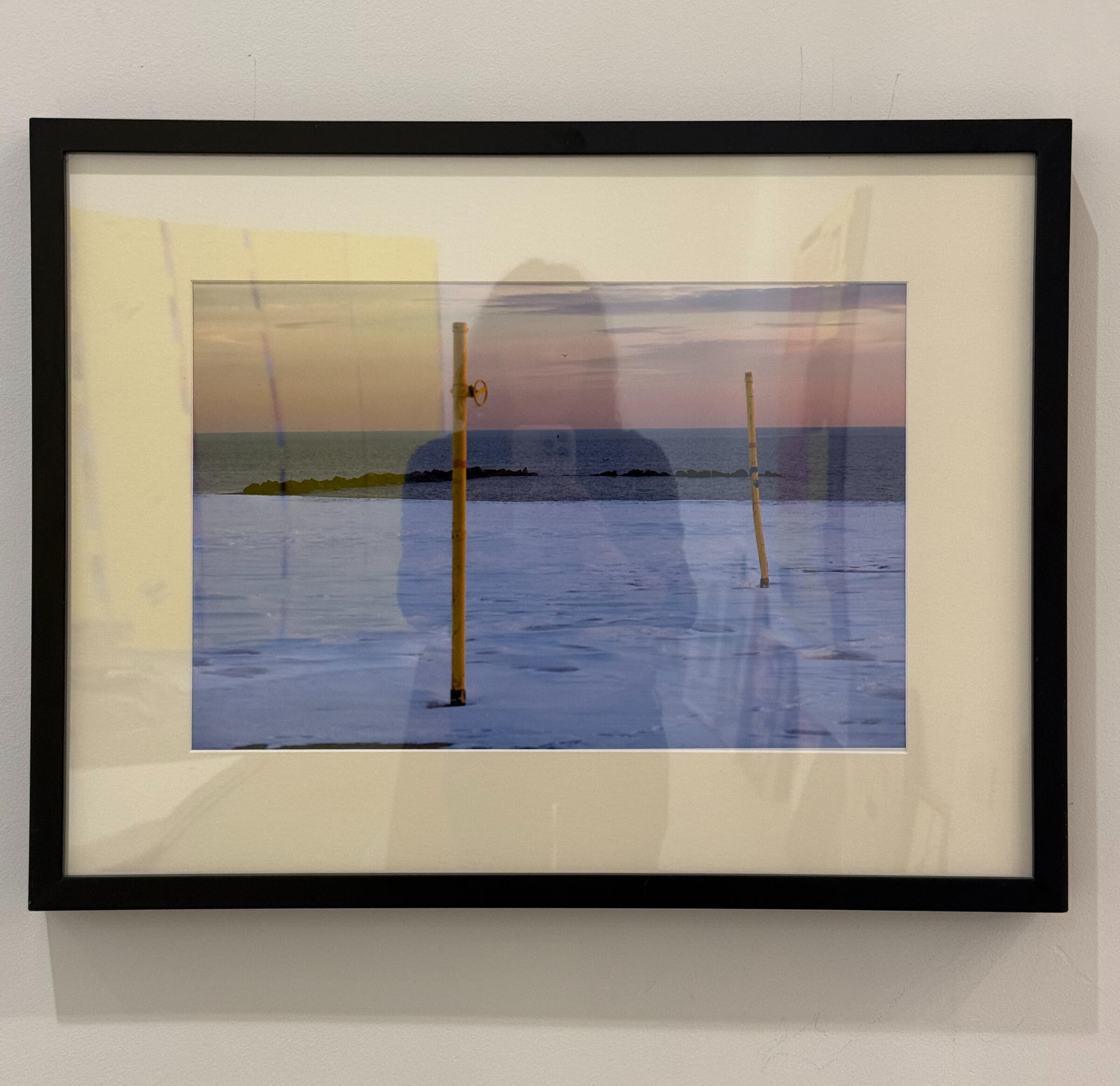 For Mary, 2023, oil, pencil/linen, 30" x 30"